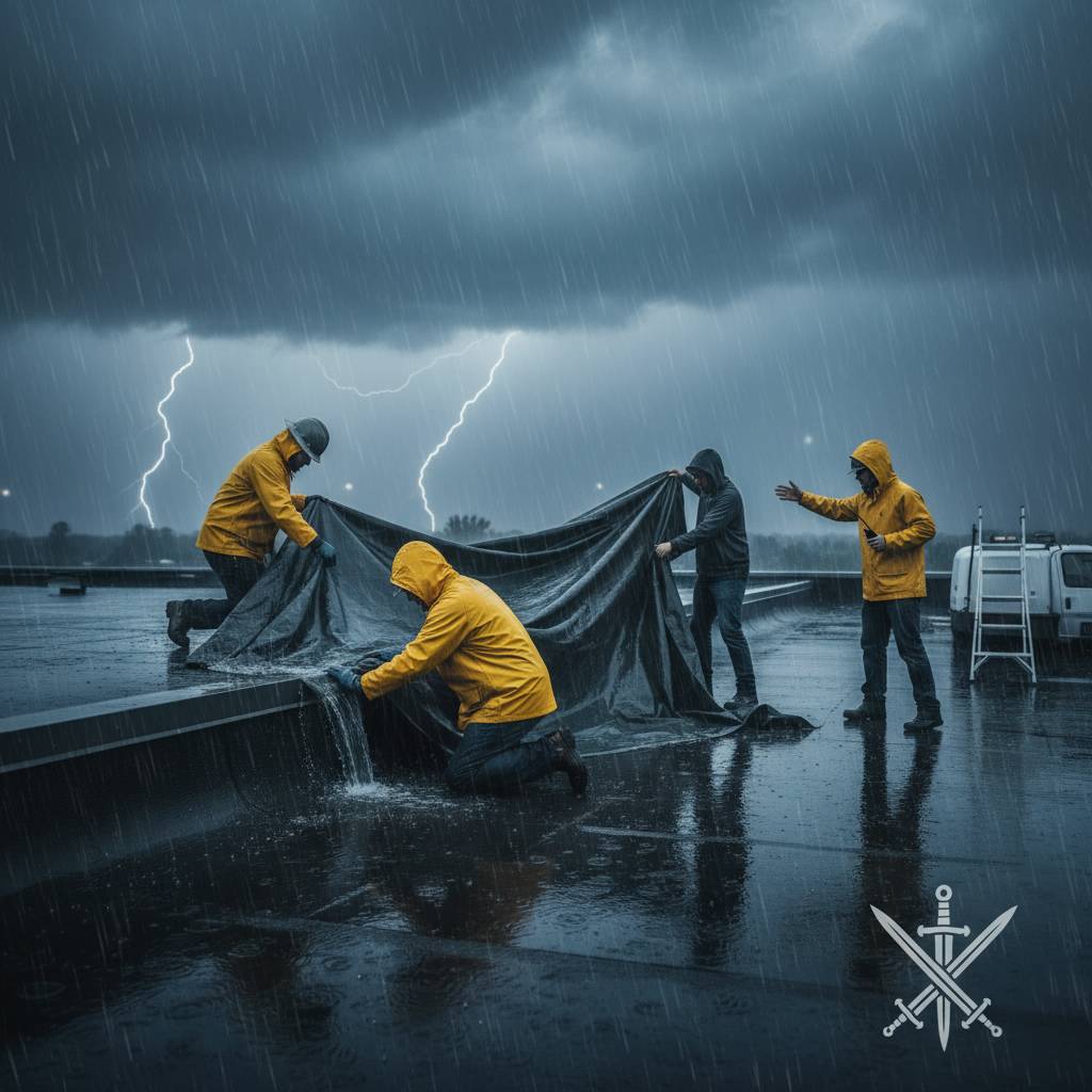 Services for businesses and homes from Swordsmen Roofing