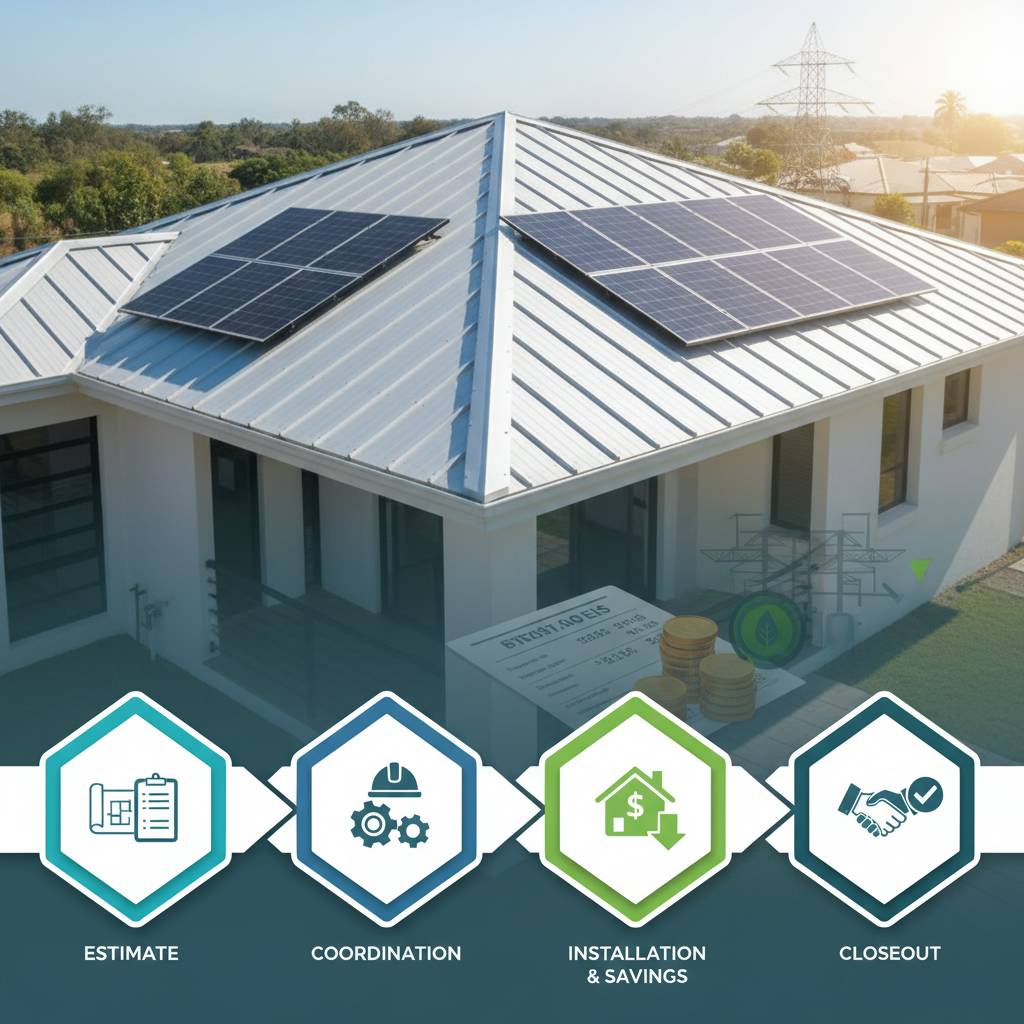 Project Process: Professional coordination from estimate to closeout