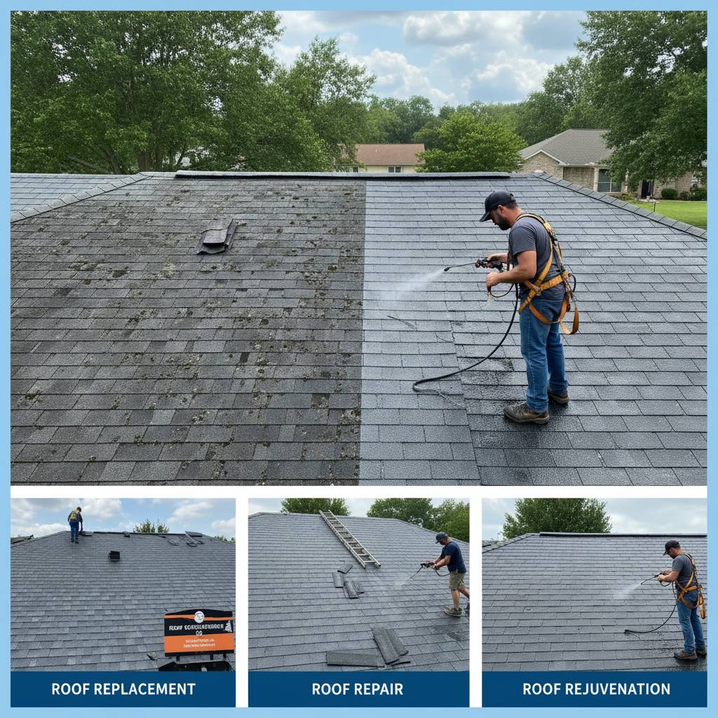 Roof Replacement, Repair, and Rejuvenation Services