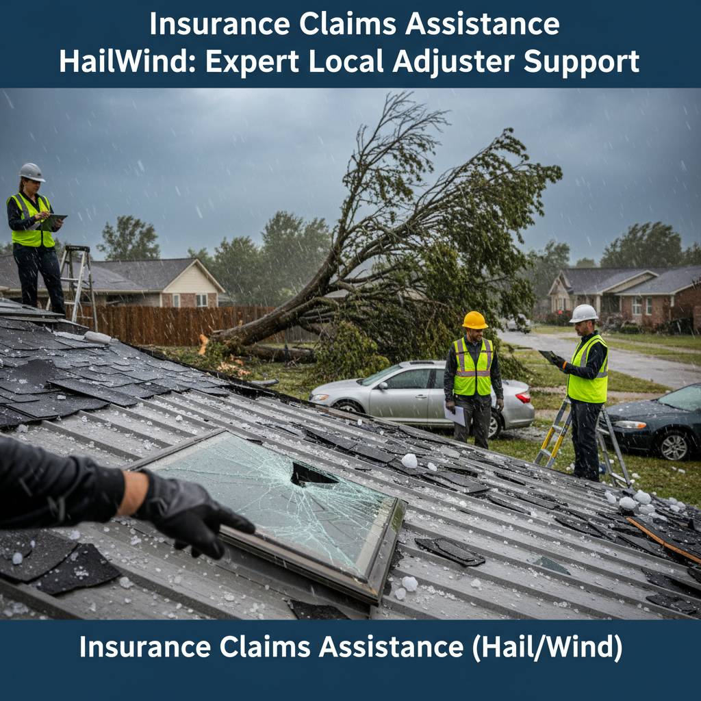 Insurance Claims Assistance (Hail/Wind)